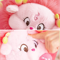 Creatief Drakenfruit Beest Pluche Speelgoed Kawaii Dier Gevuld Monster Kussen Groothandel Zachte Pluche Pop voor Kindercadeaus