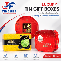 Boîte Cadeau Personnalisée en Métal pour Pâtisseries et Emballages de Fêtes avec Service OEM ODM - Fournisseur Chinois TINCUBE