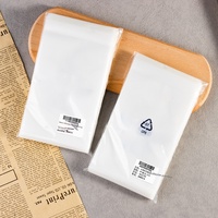 Sacs en plastique CPE mats autocollants, sacs en polyéthylène CPE givrés anti-rayures pour l'emballage d'accessoires électroniques/téléphoniques