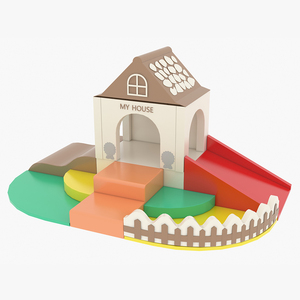 Set de Juego Infantil con Forma de Castillo para Sala de Fiestas, Escenario de Fondo, Juego Suave para Área de Juegos Interior - Product Image 6