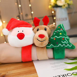 Unionpromo reindeer Christmas tree Santa plush sweet Bracelet child Christmas reindeer Bracelet Animal toy - Product Image 5
