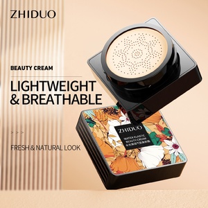 Zhiduo मॉइस्चराइजिंग प्राकृतिक मेकअप सौंदर्य क्रीम चेहरा मेकअप फाउंडेशन मशरूम सिर हवा कुशन बी. बी. सीसी क्रीम - Product Image 4
