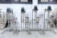 Équipement de production de shampoing à petite échelle, mélangeur à cisaillement élevé pour crème cosmétique