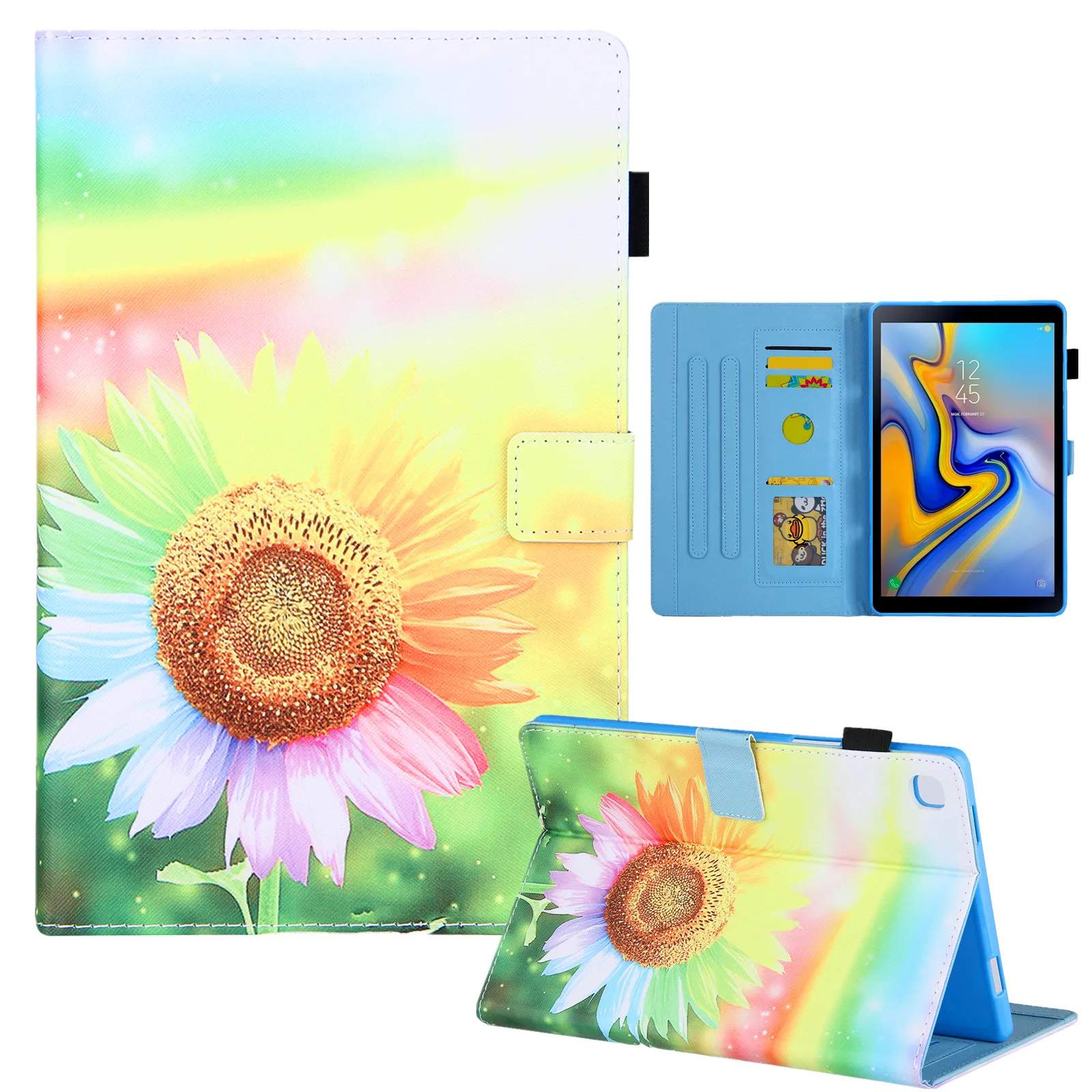 Printed Design 10.4" Back Cover For samsung A7 Tablet Case Galaxy Tab A 7 2020 SM-T500/SM-T505