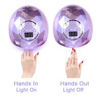 Secador de uñas UV LED 2022, secador de uñas de secado rápido, temporizador, máquina fuerte, 72W/86W