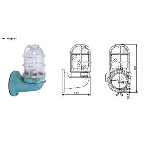 Applique murale SGE-W34PBUN, luminaire de pêche marine, réductions en gros disponibles - Product Image 1