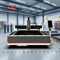 Machine de découpe laser à fibre CNC monoplateforme économique 3015 1500W 2000W 3000W 6000W pour métaux