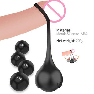 Penis Ampliação Gravity Ball Masculino Glâns Penis Dumbbell Dildo Exercício Bolas <span class=keywords><strong>Dick</strong></span> Muscle Training Ball During Enhance for Man - Product Image 5
