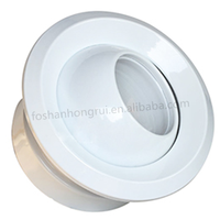 Diffuseur flexible de port d'air de diffuseur de jet de boule d'oeil de CVC d'acier inoxydable pour la solution de conception graphique d'économie d'énergie d'hôpitaux