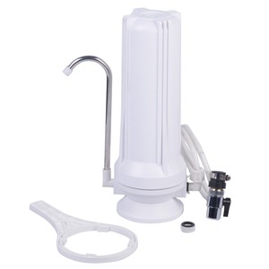 Filtro <span class=keywords><strong>Acqua</strong></span> Manuale Portatile per Tutta la Casa, Rubinetto Facile da Installare, Mini Depuratore da Banco Bianco per Casa - Product Image 4
