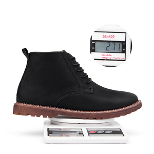 Botas de Hombre Modelo Nuevo de Alta Calidad, Botas de Jockey de Cuero Auténtico con Cordones, Botines para Exteriores, Talla Grande 47, Marca Oxford - Product Image 5