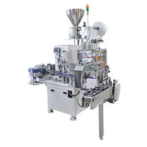 Machine d'emballage automatique de sachets de café filtre compacte et économique sans compresseur d'air pour la fabrication d'emballages de sachets de café filtre - Product Image 1