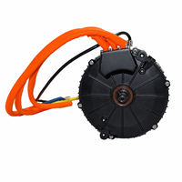 Moteur de moto électrique QS 165 à couple élevé, sans balais, DC 10000W, moteur PMSM à entraînement central haute efficacité pour vélo électrique