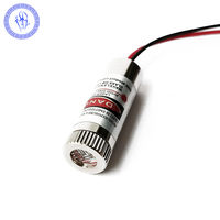 Module de Diode Laser, 2 pièces, 3-5v 5mw, ligne rouge focalisation pour Table à découper 650nm