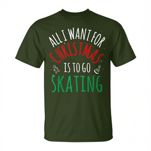 Camiseta de pijama navideña a juego para la familia de Skating Skate Group - Product Image 2
