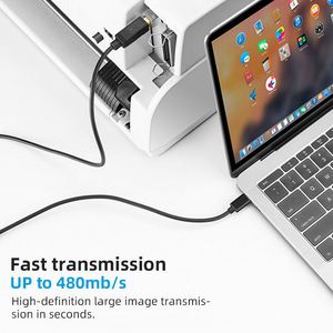 Cavo stampante <span class=keywords><strong>Usb</strong></span> C 2.0 con fornitura diretta in fabbrica per Scanner stampante <span class=keywords><strong>Midi</strong></span> tipo C al cavo della stampante - Product Image 5