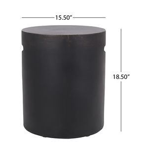Table d'appoint en béton léger extérieur DB pour meubles de patio - Product Image 5