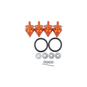 Kit Universal de Refuerzo para Reparación de Parachoques de Automóvil, Tornillo Decorativo de Aluminio con Bloqueo Cónico - Product Image 2