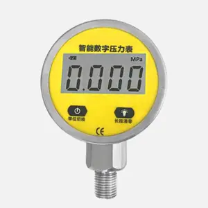 Battery Power Standard Electric Digital Type Fuel Oil Pressure Gauge