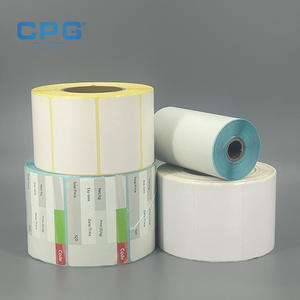 Échantillons Gratuits Sans BPA Rouleau d'Étiquettes Thermiques 2x3 Pouces 125gsm pour l'Étiquetage des Produits de Détail Étiquette Autocollante 100x150mm - Product Image 1