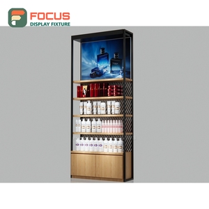 Custom Hairpiece Display Counter Glass Top Lockable Drawer Multi Shelf Display Counter Cabinet - Product Image 2