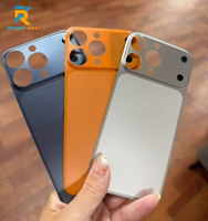 Pour iPhone 16 15 14 13 Pro Max, convertisseur en 17 18 Pro Max, autocollant de protection arrière avec faux protecteur d'objectif de caméra