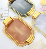 3-delige Set Creatieve Opbergbakjes Snack Fruitplaat Sieraden Opbergbakjes Parfum Cosmetisch Dienblad