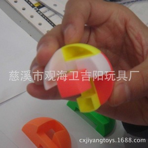 JY-304 Bolas de rompecabezas de 3 cm, juguete educativo desmontable para niños de 2 a 4 años, unisex, varios colores, esquinas redondeadas - Product Image 4