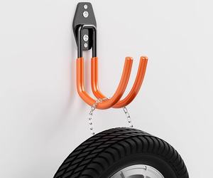 Ganchos Metálicos Resistentes de Hierro para Almacenamiento en Jardín, Garaje y Almacén, Ideales para Guardar Bicicletas - Product Image 5