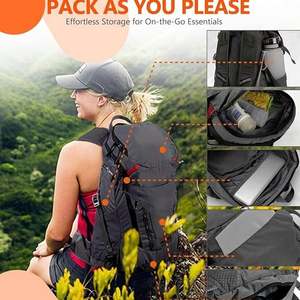 Sac de sport pliable multifonctionnel léger et imperméable, sac à dos de voyage et de fitness pour hommes et femmes, sac de randonnée – Grande Vente - Product Image 4