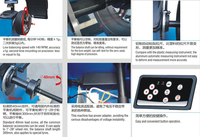 Équipement de réparation automobile automatique Équilibreuse de roues Corghi