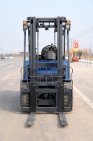 Chariot élévateur électrique 3 tonnes, portée de levage 4,5 m, batterie lithium, certifié CE pour usine