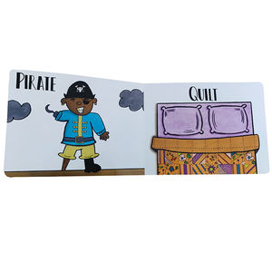 Impression personnalisée de livres cartonnés pour enfants avec papier cartonné épais - Product Image 6