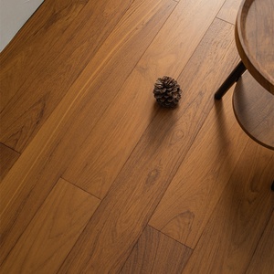 Planches de <span class=keywords><strong>teck</strong></span> massif de Birmanie, finition laquée fine avec effet huile pour maison résidentielle - Product Image 1