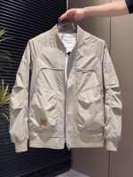 Blouson bomber unisexe classique, style hip-hop, imperméable, fermeture éclair, tissu crocheté, tendance, décontracté, polyvalent, motif imprimé en lettres 3D