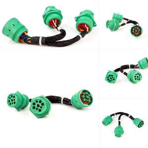 TYPE2 SAE J1939 9pin Data Power Splitter Y <span class=keywords><strong>Cable</strong></span> pour Truck ELD GPS Tracker Diagnostic Tools - Product Image 6