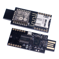 Teclado Virtual CJMCU-3212 ATMEGA32U4 WIFI ESP-8266 ESP8266 ESP-12E Módulo de Placa de Desarrollo con Tarjeta TF