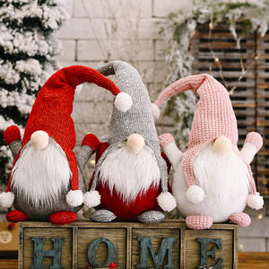 Xmas Gonk Santa Faceless Doll Christmas Gnomes Decorations <strong>Elf</strong> Plush Christmas <strong>Figurine</strong> &amp; Toy - Product Image 2