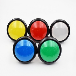 押しボタンスイッチ100mm大きなラウンド照明LEDアーケードゲーム機用 - Product Image 3