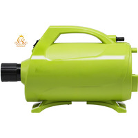 Sèche-cheveux professionnel pour animaux de compagnie EUR PET à double isolation, vitesse du vent 70 m/s, moteur sino-américain, pour chiens et chats