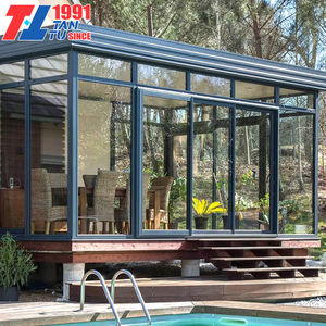 Nouvelles Tendances Solariums Personnalisés 4 Saisons Préfabriqués à Toit Incliné Modulaires pour Jardin et Véranda - Product Image 3