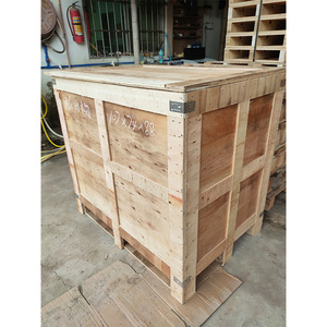 Solid <b>Wood</b> <b>Crate</b> Plywood Customizable Size Logistics Packaging Export Container Equipment Transport Fumigation Free Box - Product Image 3