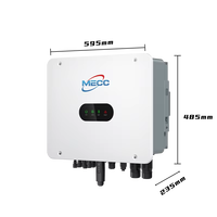 Prix de gros 30kW ~ 60kW Système d'alimentation en énergie solaire onduleur hybride avec panneaux mono pour grande maison et usage commercial