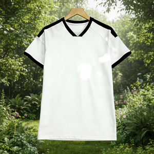 Custom Number High Quality V-<b>Neck</b> Short Sleeve Quick Dry Breathable American Football <b>Fan</b> Jersey Heat-Transfer Printed Blank - Product Image 3