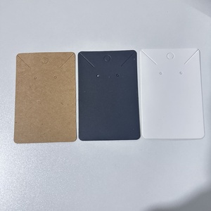 Wholesale 6x9 Blank Jewelry Display Cards Kraft Paper <b>Earrings</b> Studs Necklace Universal <b>Cases</b> Digital Printing Custom Brand - Product Image 4