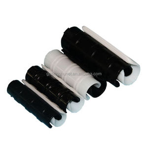 Pince à tube en ABS noir <span class=keywords><strong>de</strong></span> 26mm pour film <span class=keywords><strong>de</strong></span> serre, filets pare-soleil, abris à cadre, bâtiments <span class=keywords><strong>de</strong></span> jardin - Product Image 3