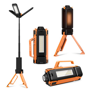 Tubuzone Outdoor <b>LED</b> Camping <b>Light</b> Foldable Extendable Work Lamp With Tripod Stand High Lumen Portable Lighting For Camping - Product Image 1