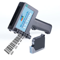 Impresora de Inyección de Tinta Portátil, Impresora Rápida de Secado, Impresión de Códigos QR y Fechas de 0.5 Pulgadas en Cualquier Superficie, Máquina de Etiquetas para el Hogar