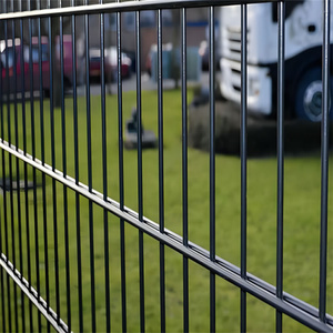 Hochwertige kunden spezifische Farbe im Freien Doppeldraht-Maschendraht zaun Loop Automatic Mesh Bending Fencing Trellis Gates - Product Image 5