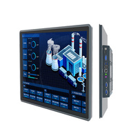 PC industriel HMI avec écran tactile 21,5 pouces RS485/RS232 IP65 et boîtier en alliage d'aluminium - En stock